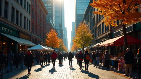 Ville-Marie à Montréal : un mélange d'histoire et d'animation